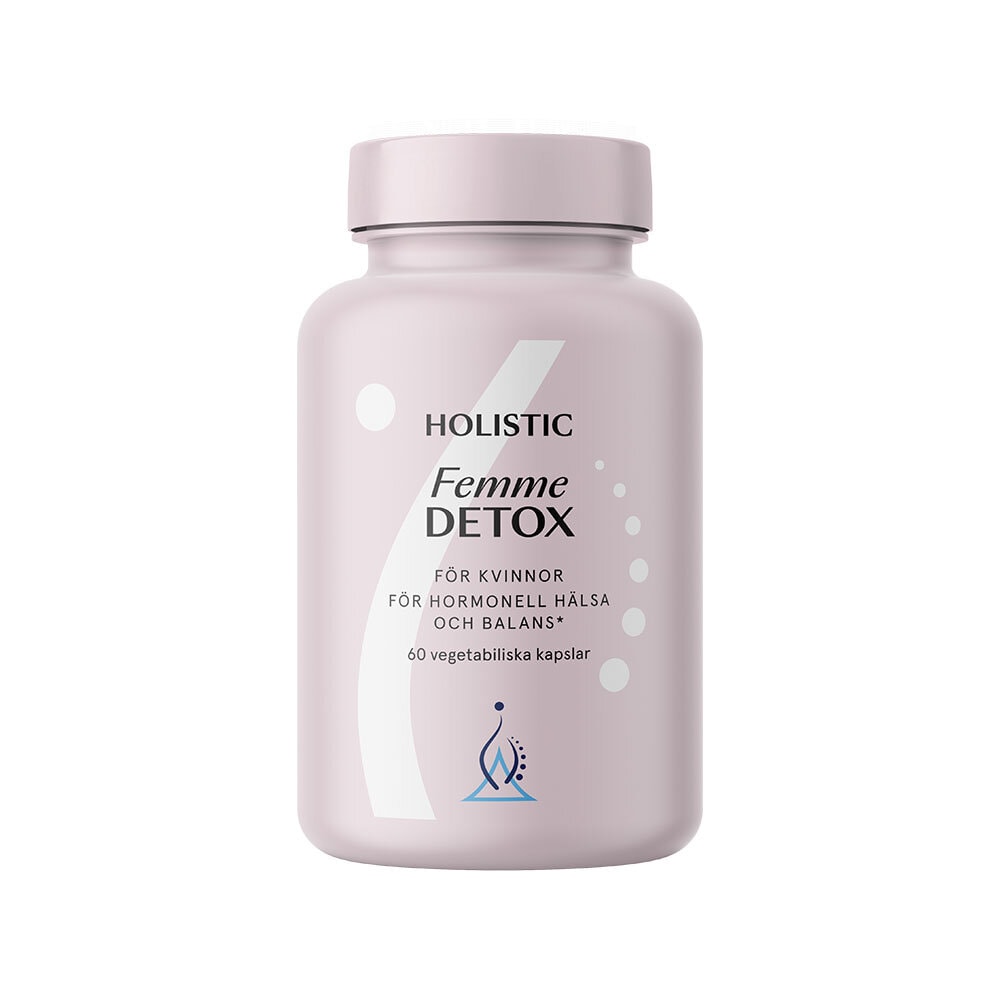 Femme Detox 60 kapslar från Holistic – kapslar