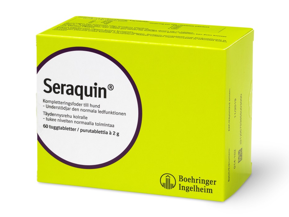 Seraquin 2 g tuggtablett 60 st från Boehringer Ingelheim – kapslar