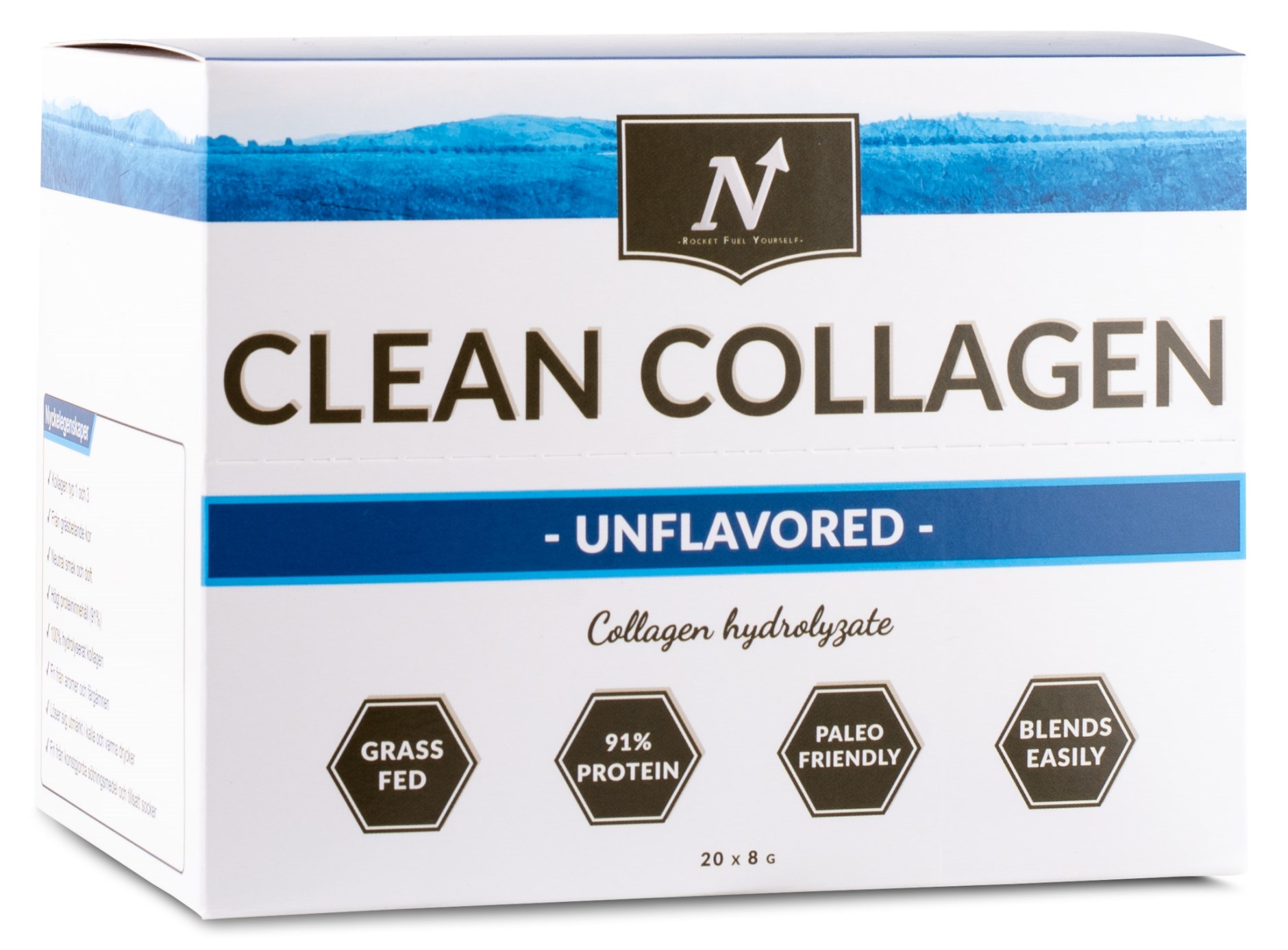 Nyttoteket Clean Collagen Stickpack från Nyttoteket – pulver