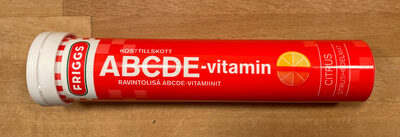 Kosttillskott ABCDE-vitamin från Friggs – tabletter