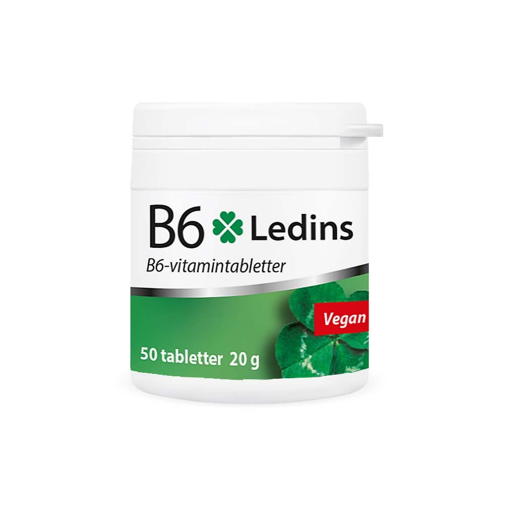 Vitamin B6 50 tabletter från Ledins – tabletter