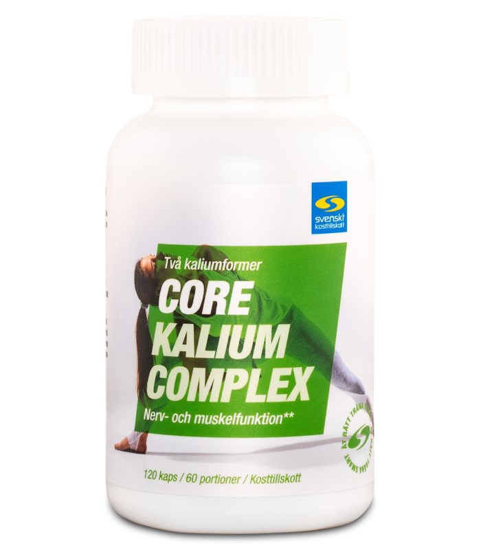 Core Kalium Complex från Svenskt Kosttillskott – kapslar