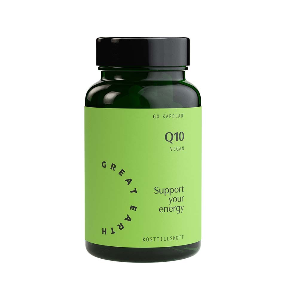 Coenzyme Q10 120mg 60 kapslar från Great Earth – kapslar
