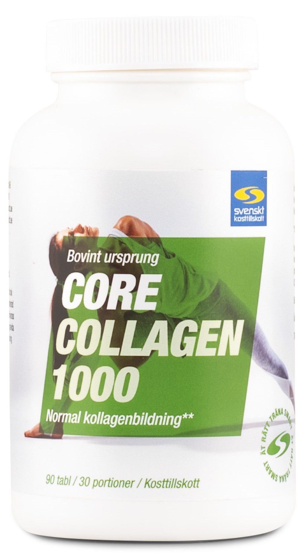 Core Collagen 1000 från Svenskt Kosttillskott – tabletter