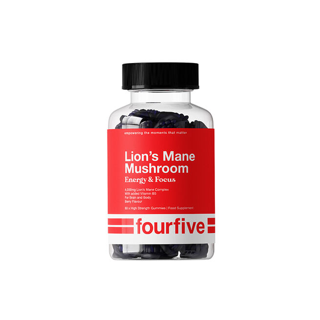 Lions Mane 60 Gummies från fourfive – bar
