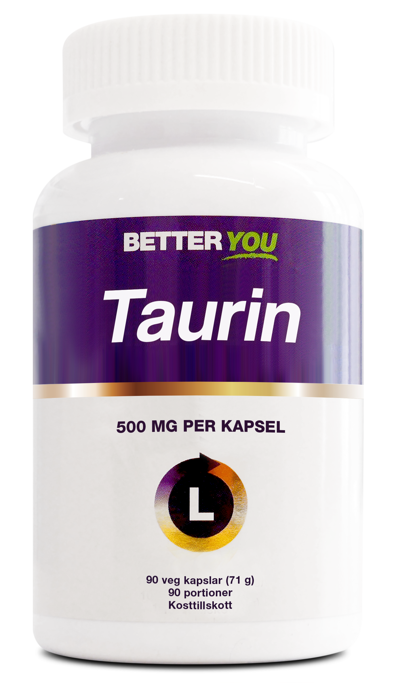 Taurin 90 kapslar från Better You – kapslar