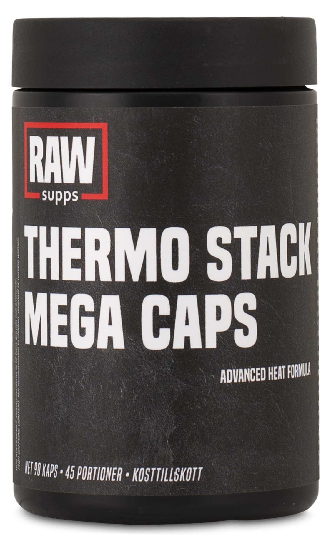 RAW Thermo Stack Mega Caps från RAW Supps – kapslar