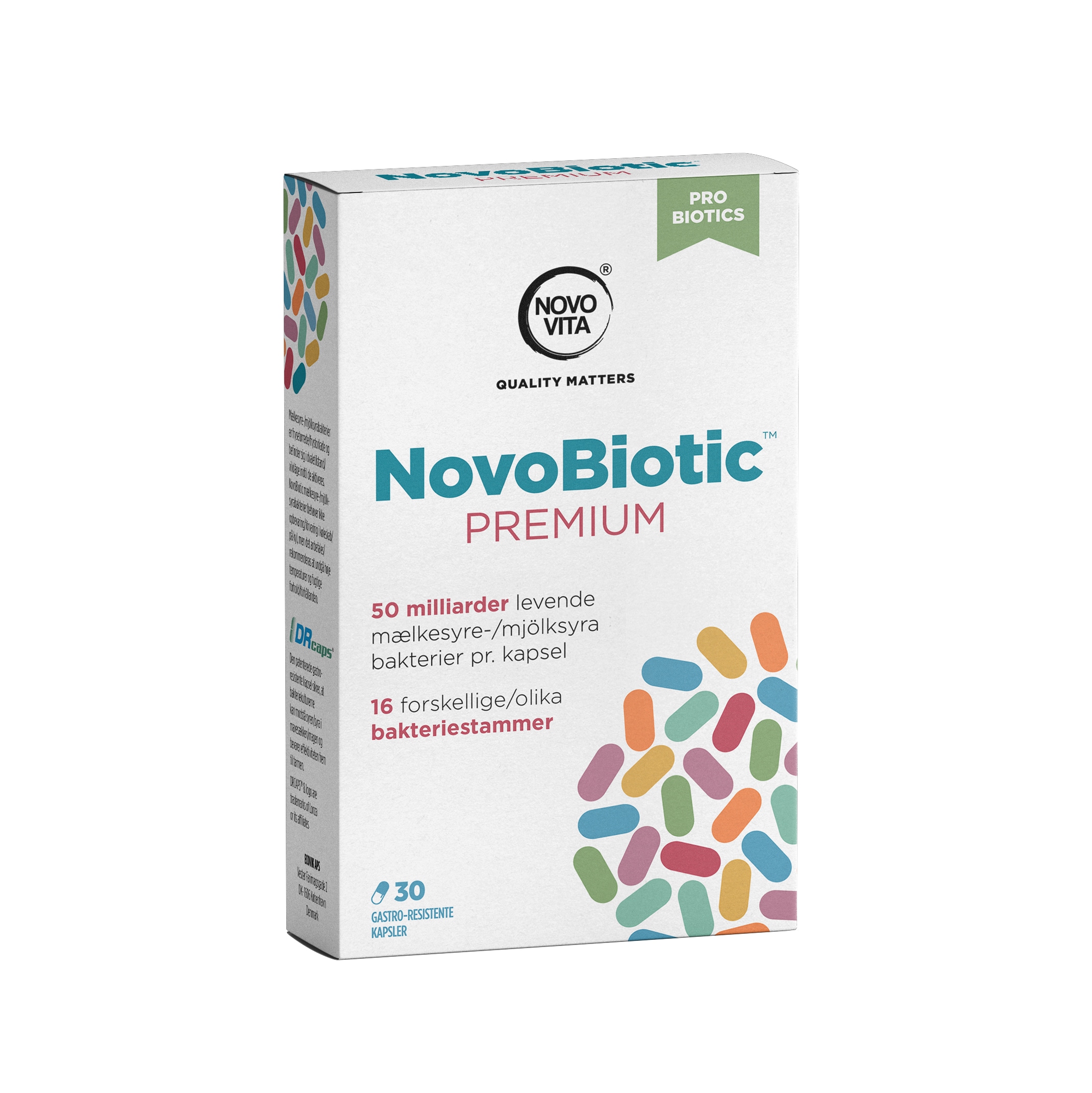 NovoBiotic Premium 30 kapslar från Novo Vita – kapslar