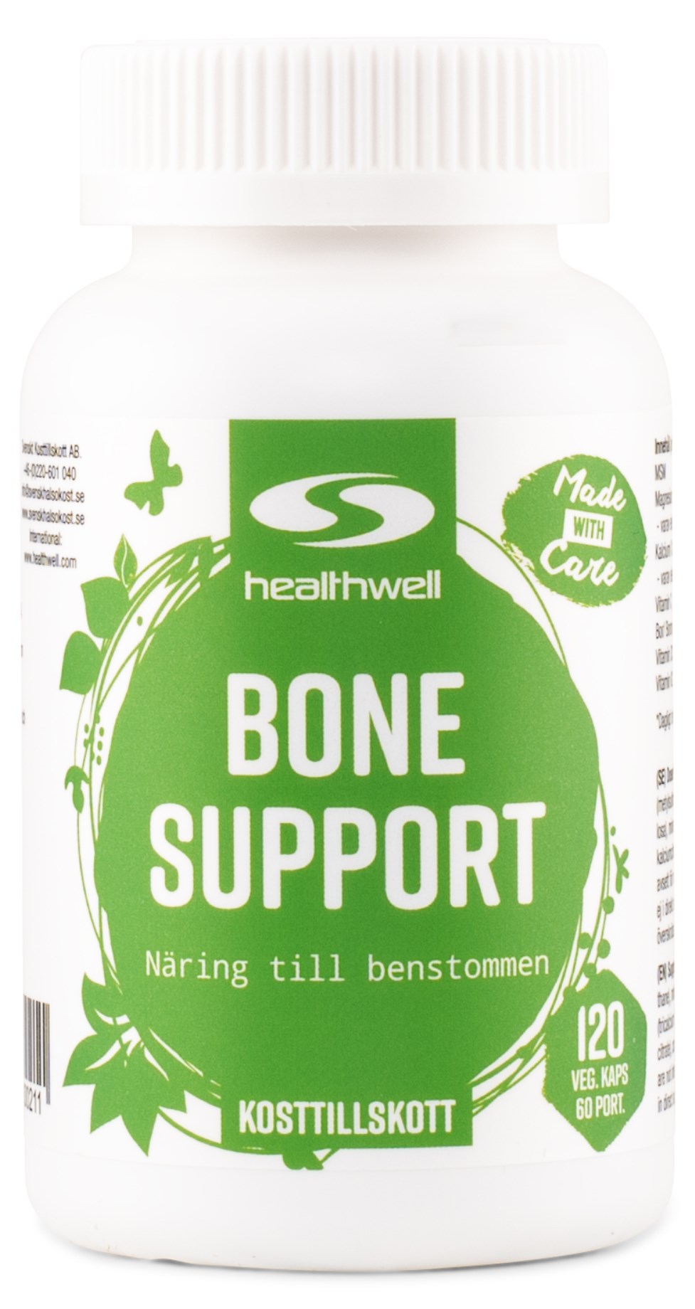 Healthwell Bone Support från Healthwell – tabletter
