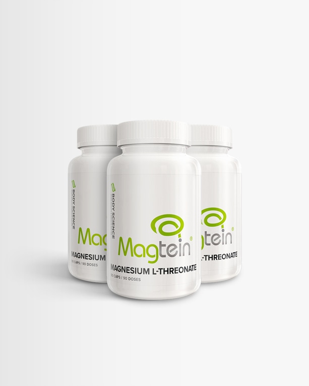 3 st Magnesium L-Threonate ‐ (Magtein®) från Body Science – kosttillskott