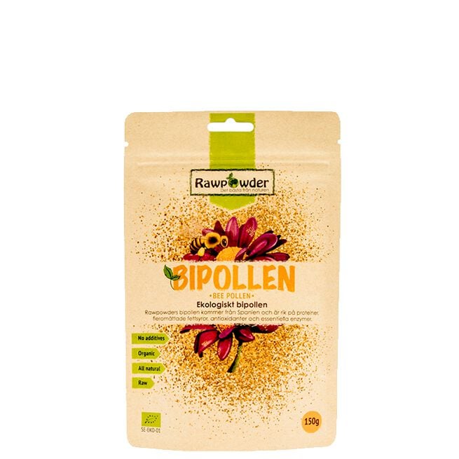 Ekologisk Bipollen 150 g från Rawpowder – pulver