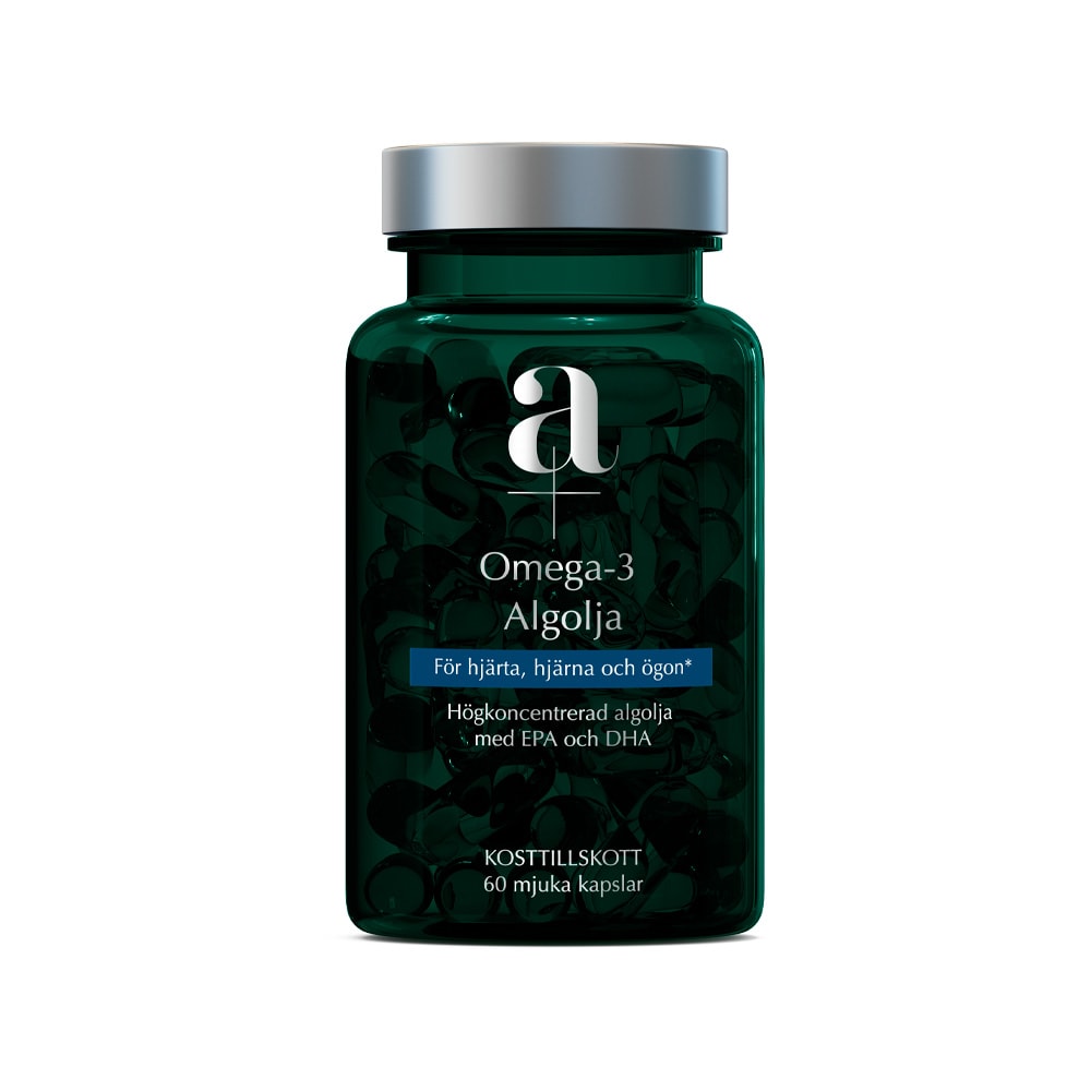 Omega-3 Algolja 60 kapslar från A+ – kapslar