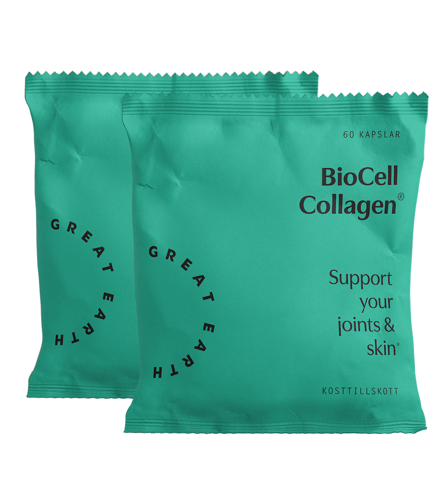 Biocell Collagen refill 2 pack från Great Earth – kapslar