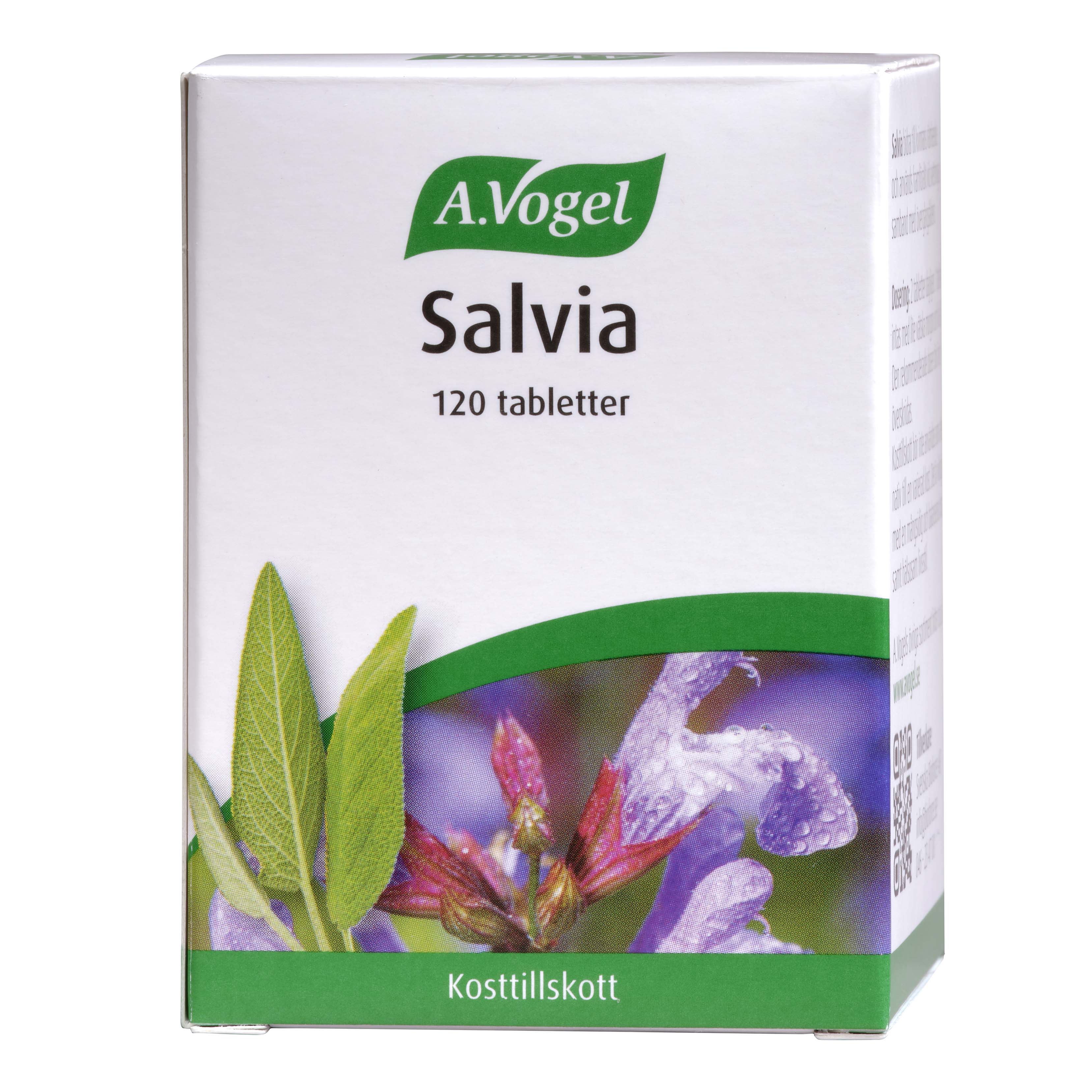 Salvia 120 tabletter från A. Vogel – kapslar