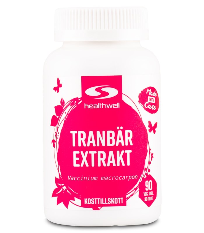 Healthwell Tranbärsextrakt från Healthwell – pulver