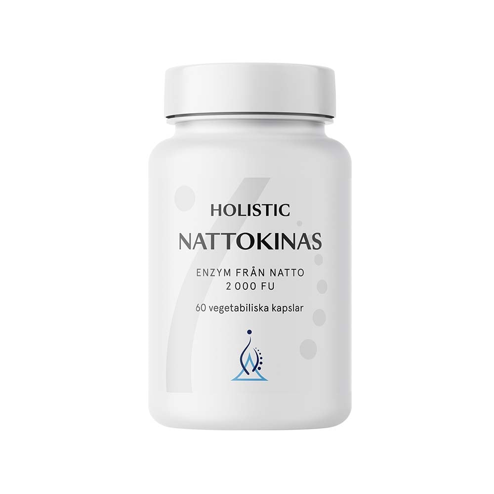 Nattokinas 60 vegetabiliska kapslar från Holistic – kapslar