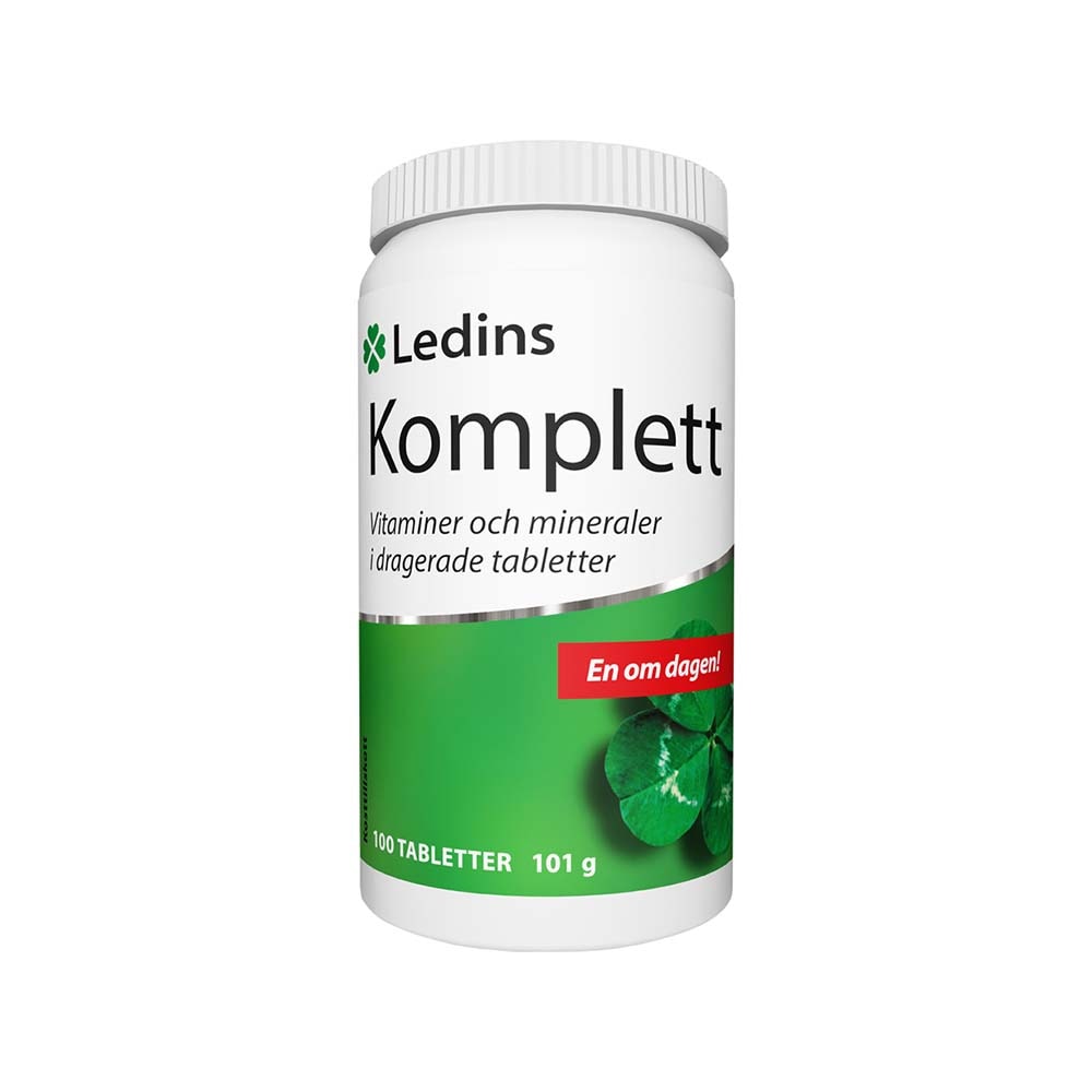 Komplett 100 tabletter från Ledins – tabletter