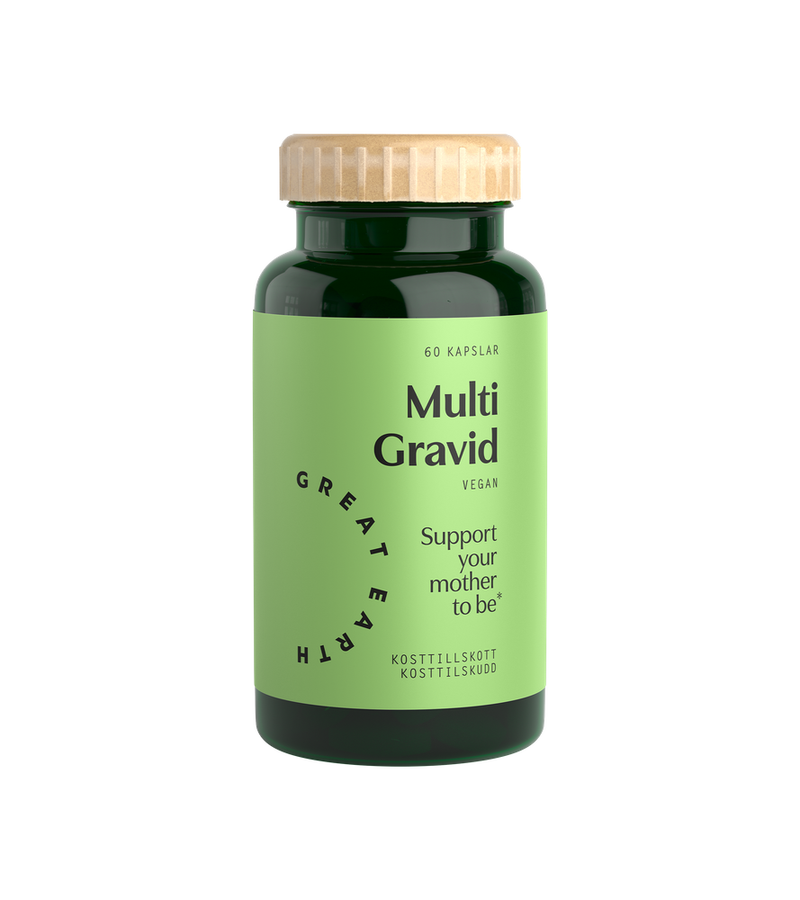 Multi Gravid, Preglife från Great Earth – tabletter