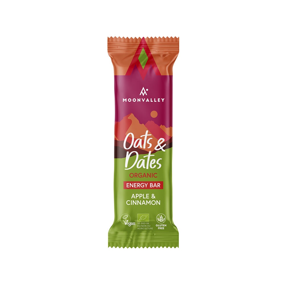 Oats & Dates Bar Apple & Cinnamon 50g från Moonvalley – bar