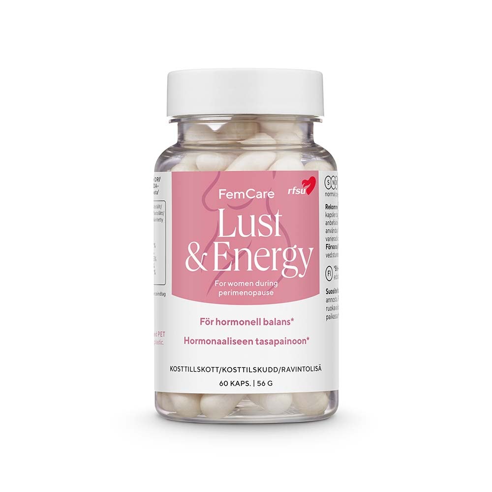 Lust&Energy 60st från RFSU – kapslar
