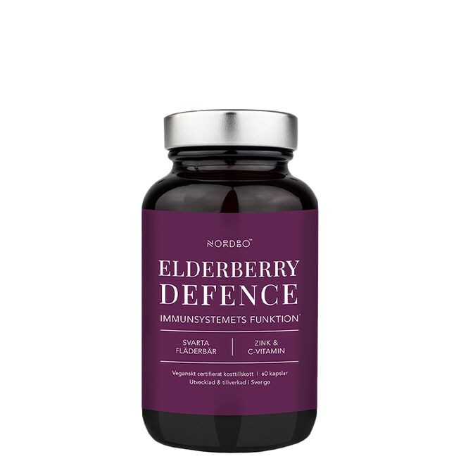 Elderberry Försvar 60 kapslar från Nordbo – kapslar
