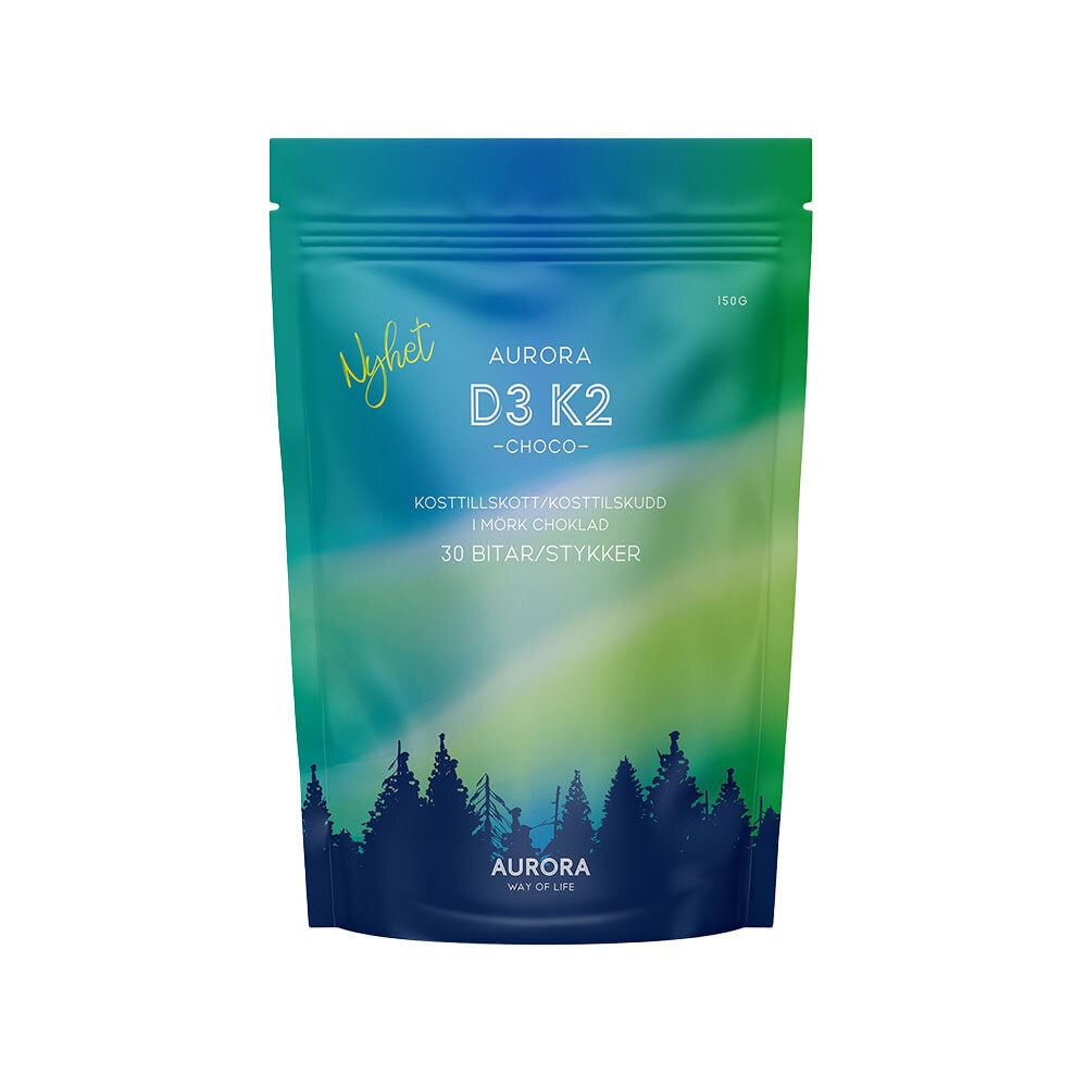 Aurora D3 k2 Choco 30 bitar från Aurora Way Of Life – bar