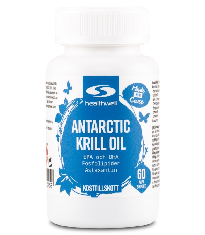Healthwell Antarctic Krill Oil från Healthwell – kapslar