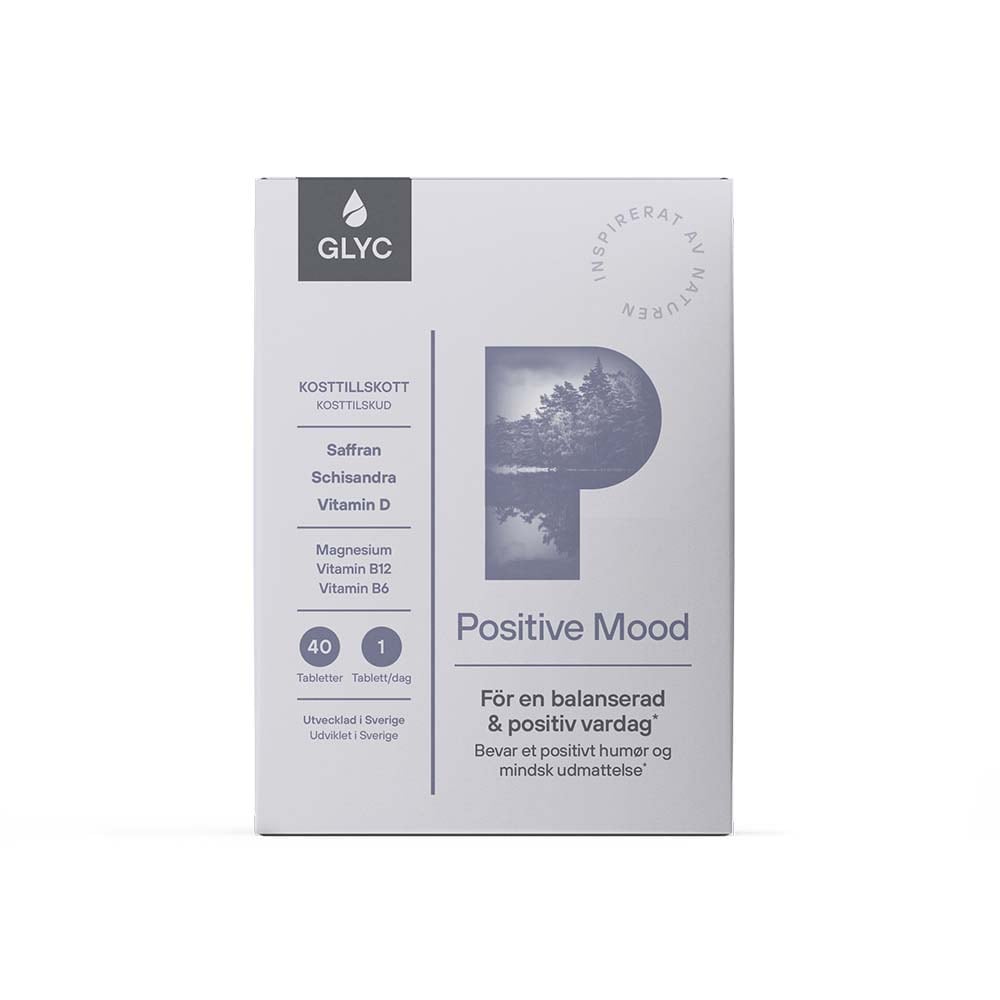 Glyc Positive Mood 40 tabletter från Glyc – tabletter