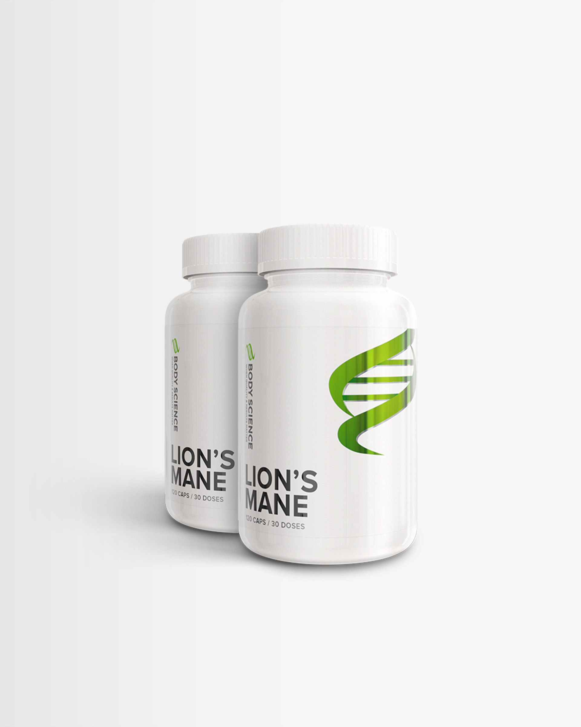 2 st Lion's Mane från Body Science – kapslar