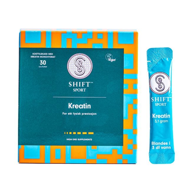 Kreatin sachet 30 st a´3g från SHIFT SPORT – pulver