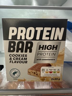 Lidl Protein Bar Cookies & Cream från Lidl – bar