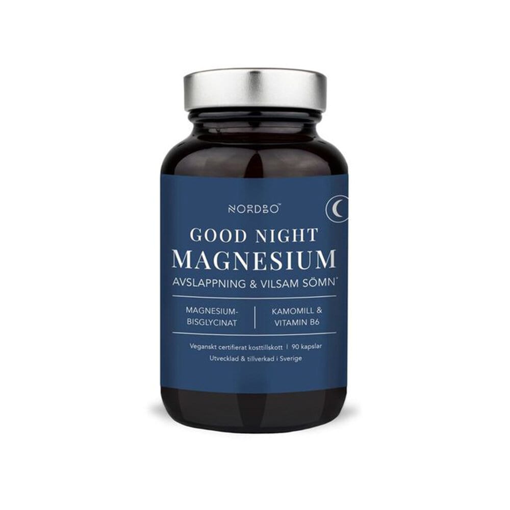 Good Night Magnesium 90 kapslar från Nordbo – kapslar