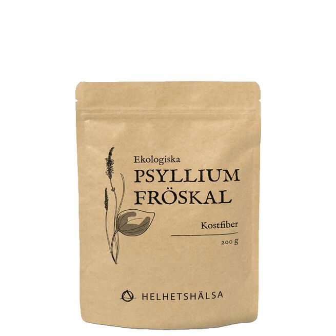 Psylliumfröskal Eko 200 g från Helhetshälsa – pulver