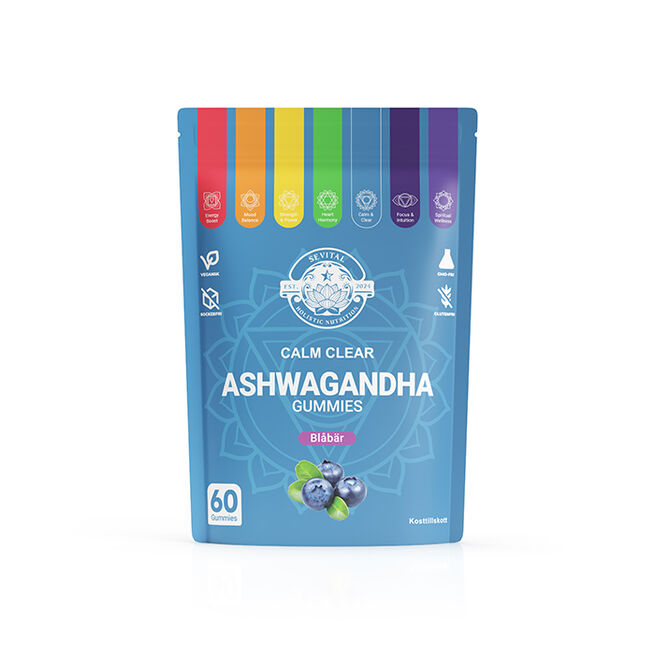 Ashwagandha Gummies 60 st från Sevital – annat