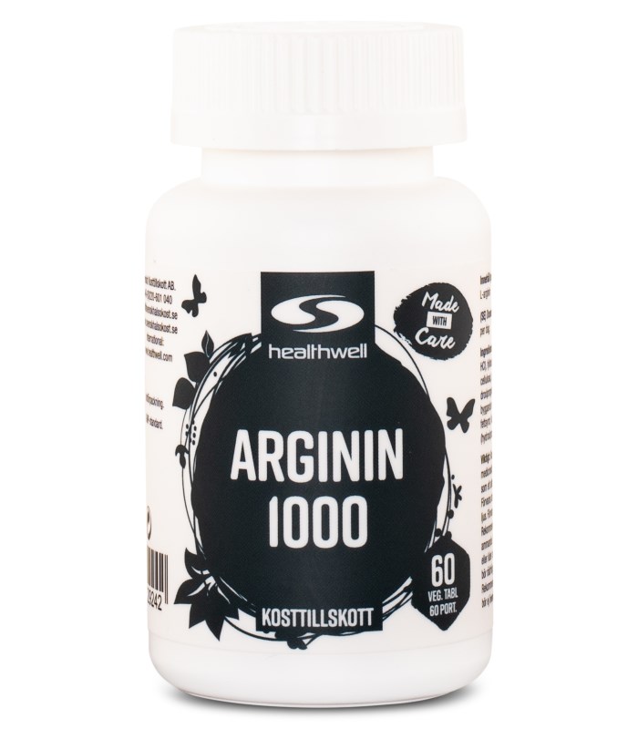 Healthwell Arginin 1000 från Healthwell – kosttillskott