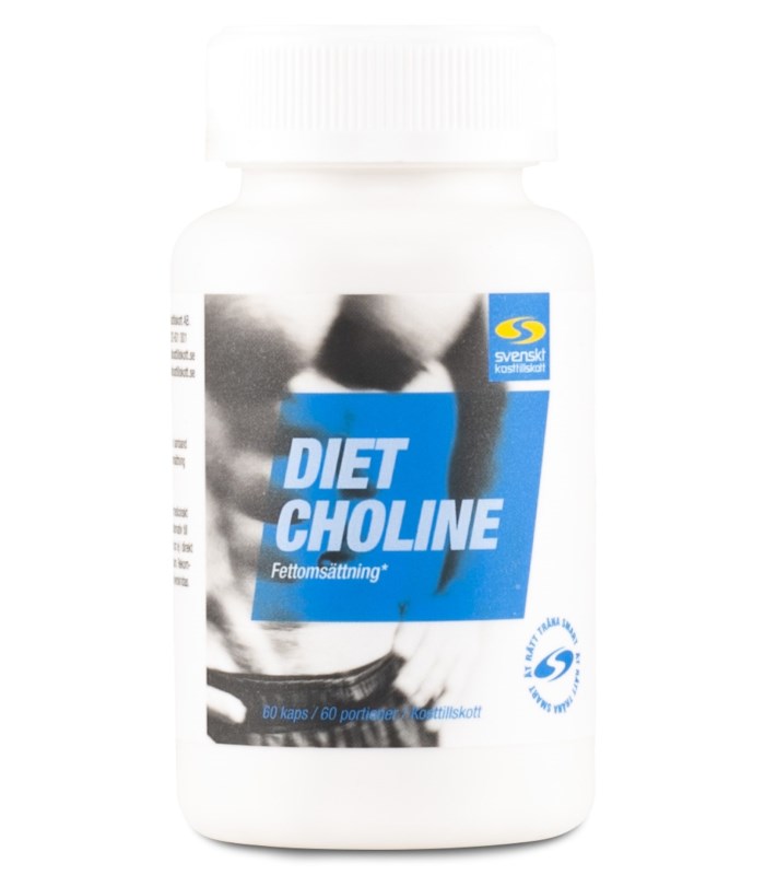 Diet Choline från Svenskt Kosttillskott – kapslar