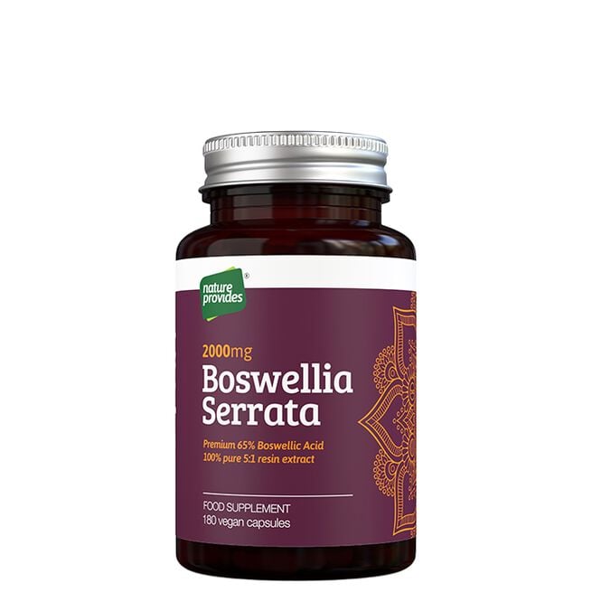 Boswellia Serrata 180 kapslar från Nature Provides – kapslar