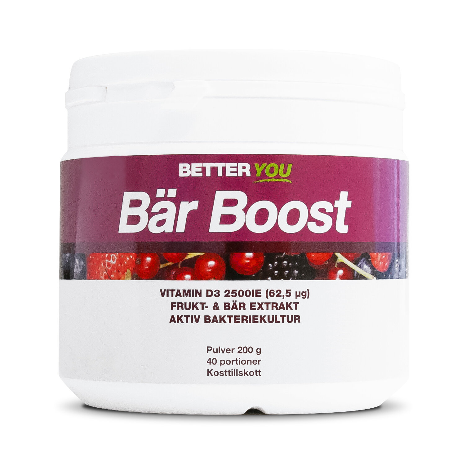 Bär Boost Pulver 200g från Better You – pulver