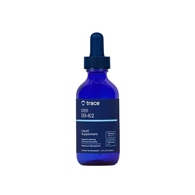 Ionic D3 + K2 Drops 59 ml från Trace Minerals – vätskor
