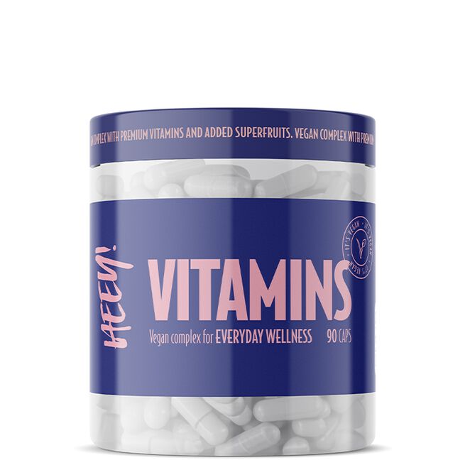 Multivitamin + Superfruits 90 kapslar från Heey! – kapslar