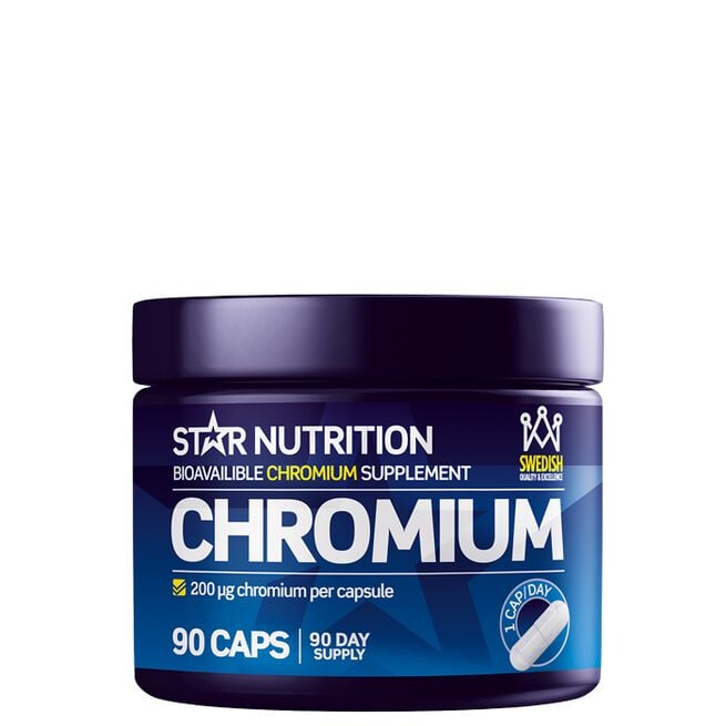 Chromium Krom 90 Kapslar från Star Nutrition – kapslar