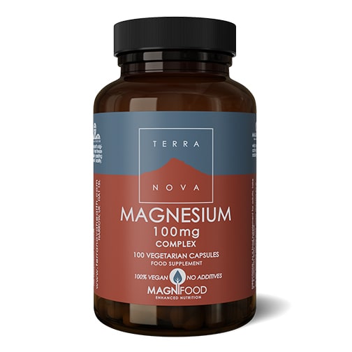Magnesium 100mg 100 kapslar från Terranova – kapslar
