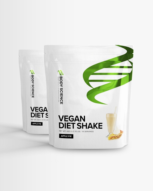 2 st Vegansk måltidsersättare från Body Science – kosttillskott