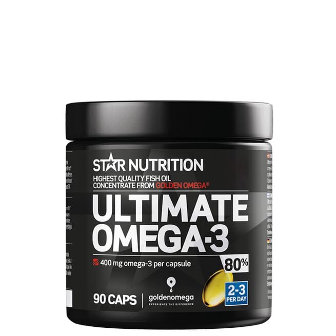 Ultimate Omega-3 80% 90 kapslar från Star Nutrition – kapslar