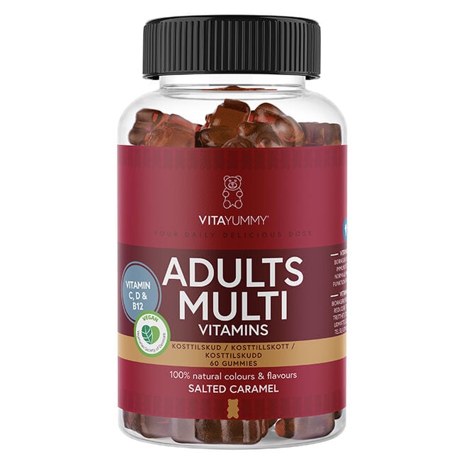Adults Multi Salted Caramel 60 stk från VITAYUMMY – bar
