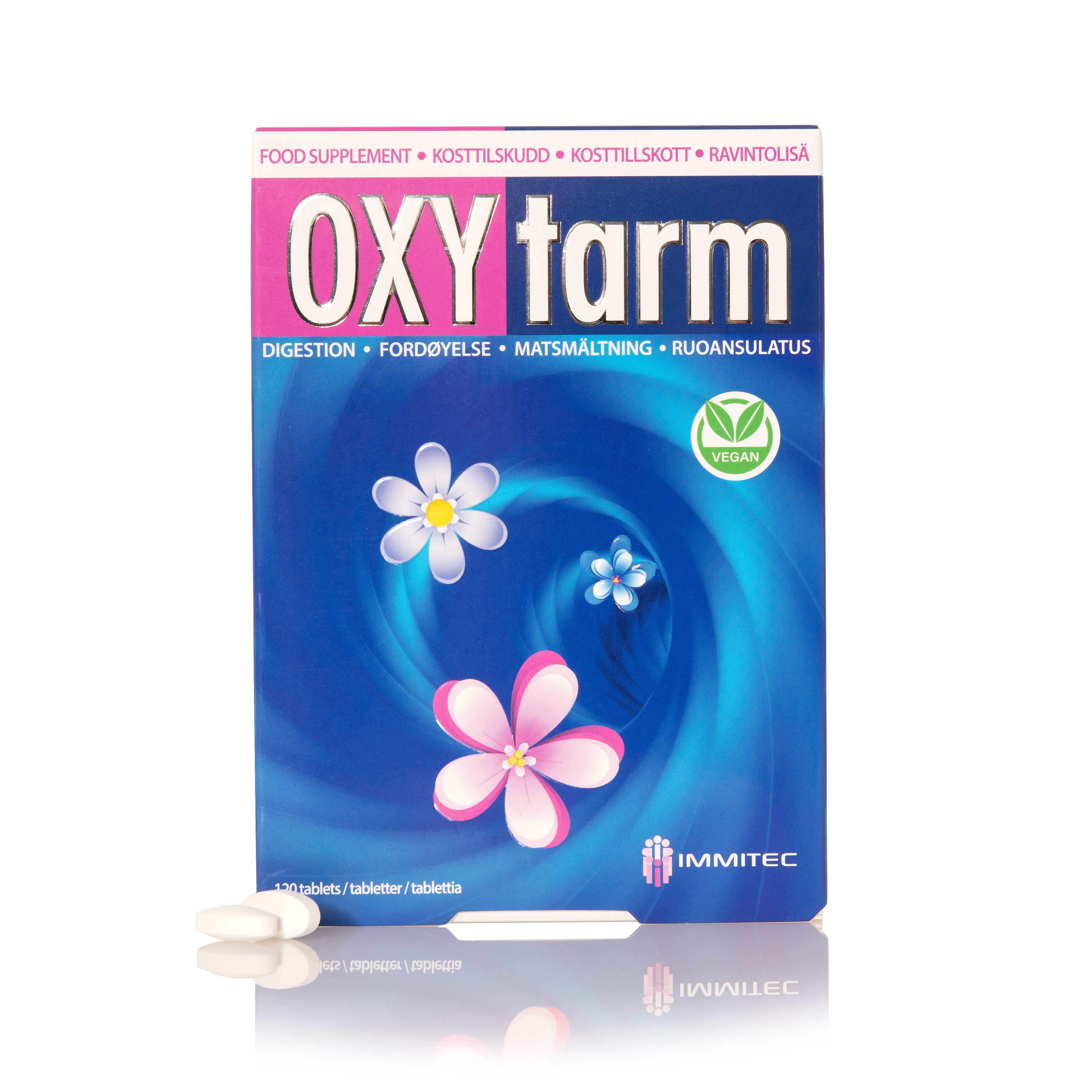 Oxytarm 120t från Immitec – tabletter