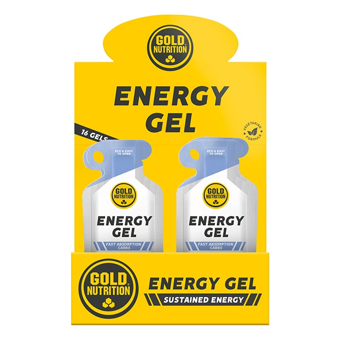 16 x Energy Gel 40 g från Gold Nutrition – gel