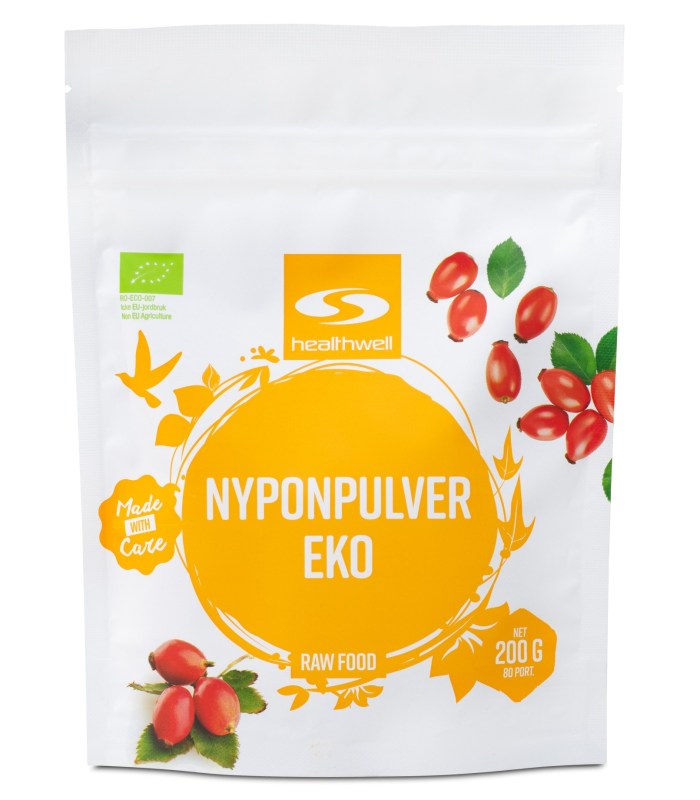 Healthwell Nyponpulver EKO från Healthwell – pulver