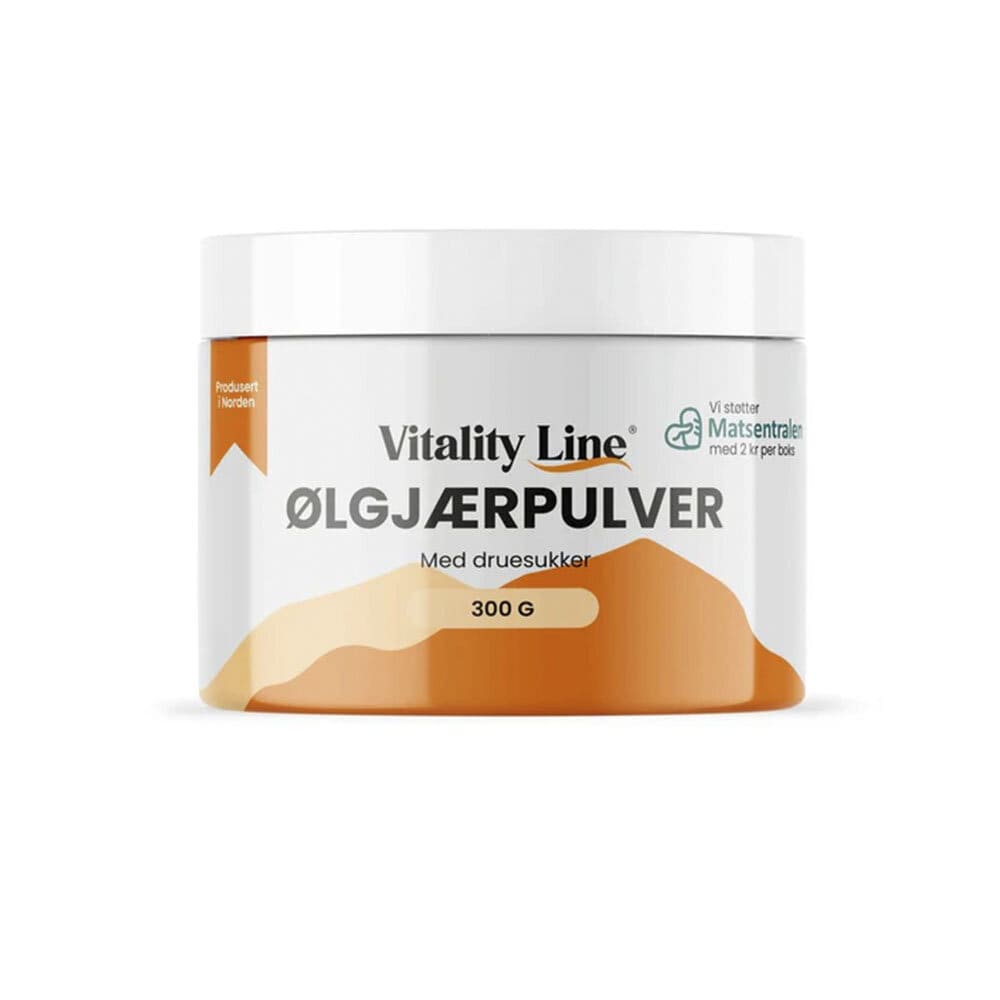 Öljästpulver med druvsocker 300g från Vitality Line – pulver