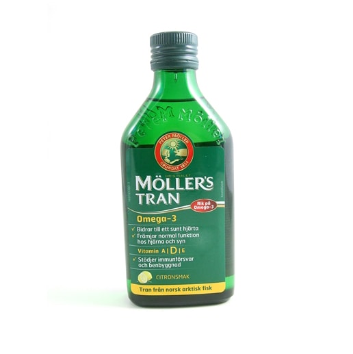 Tran Omega-3 250ml från Möllers – vätskor